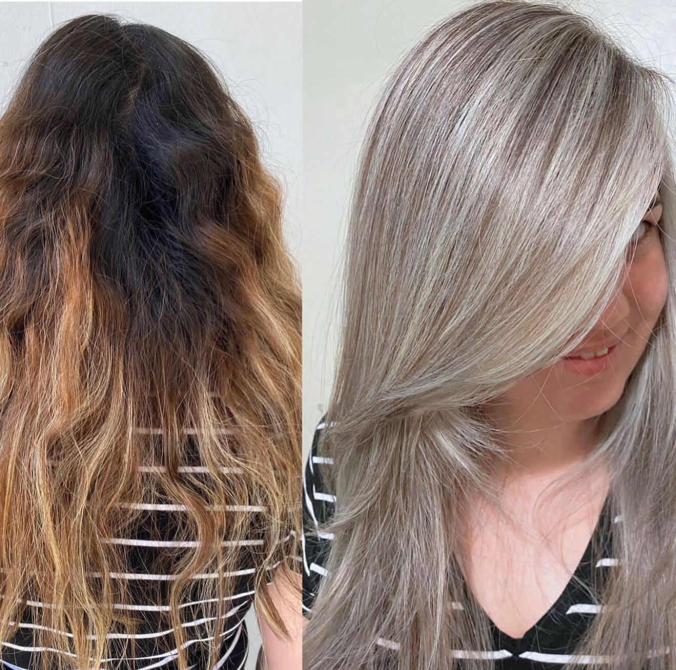 Alisado brasileño brillante